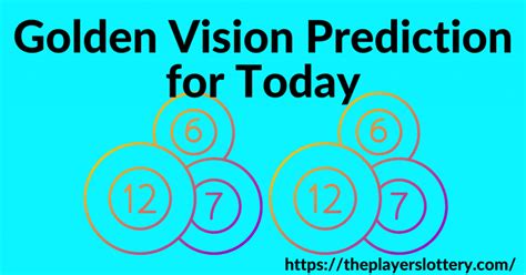 golden vision prediction
